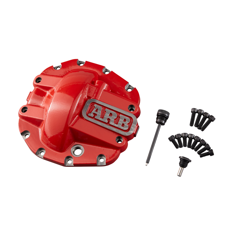 ARB Differntial Cover for M220 Axle - Red Finish for Jeep Wrangler & Ford Ranger