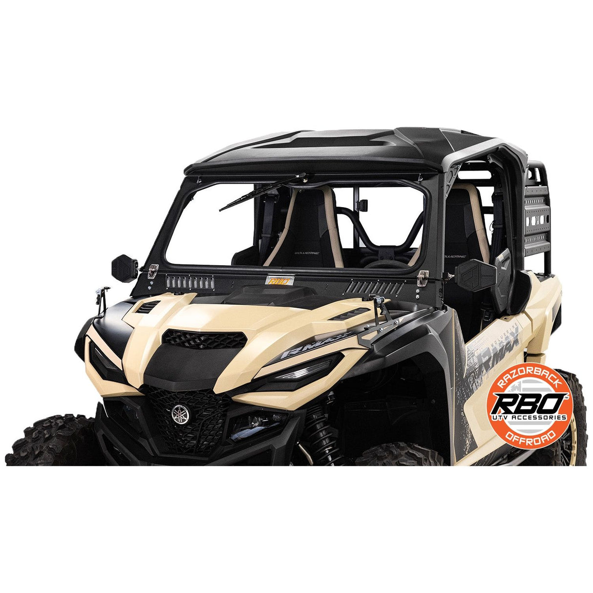 Yamaha Wolverine RMAX Folding Windshield