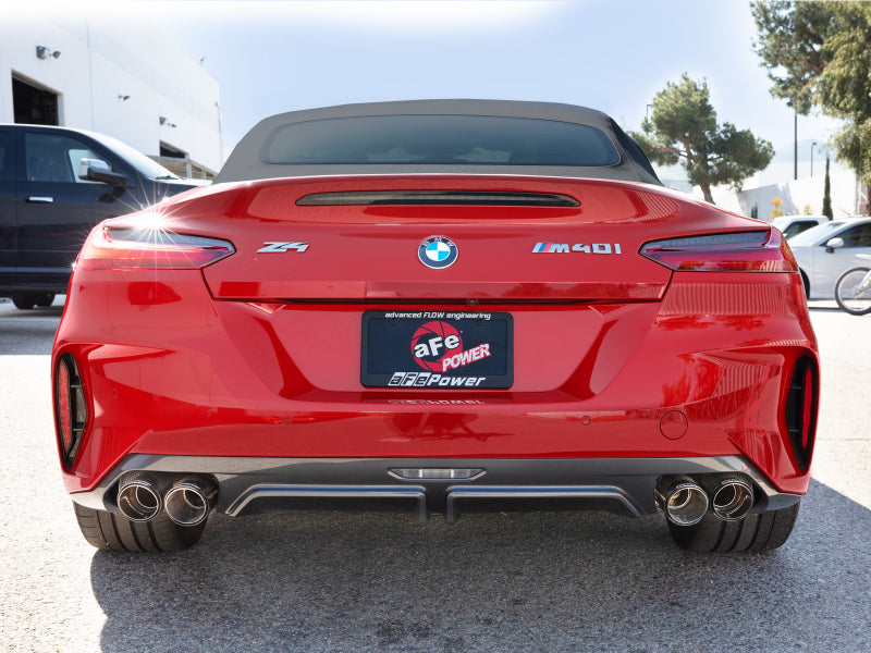 aFe MACH Force-XP 3 Inch to 2-1/2 Inch Stainless Steel Cat-Back Exhaust System for BMW Z4 M40i (G29) 2019-2025 with B58 Turbo Engine
