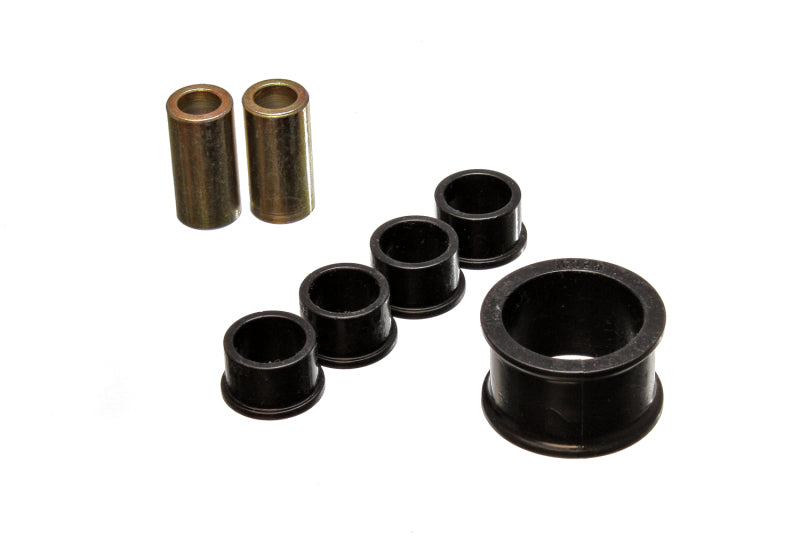 Energy Suspension Rack and Pinion Bushing Set for 2003-2006 Nissan 350Z and 2003-2007 Infiniti G35 Coupe – Black Polyurethane, Part #7.10105G