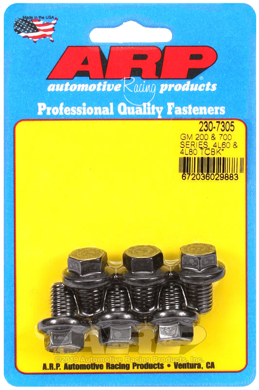 ARP GM 200/700 4L60/4L80 Torque Converter Bolt Kit - 6 Pieces for GM Vehicles