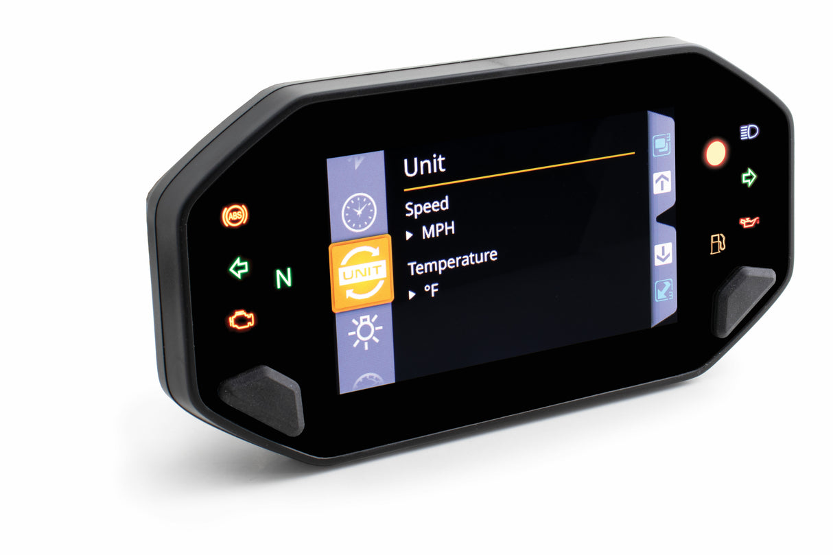 KOSO RX-4 Universal TFT Digital Meter for Yamaha MT-07, MT-09, XRS 700 & XRS 900