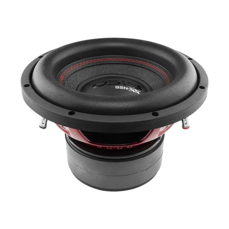 DS18 GEN-XX10.4DHE 10-Inch 500W RMS Dual 4-Ohm DVC High Excursion Subwoofer for Car Audio