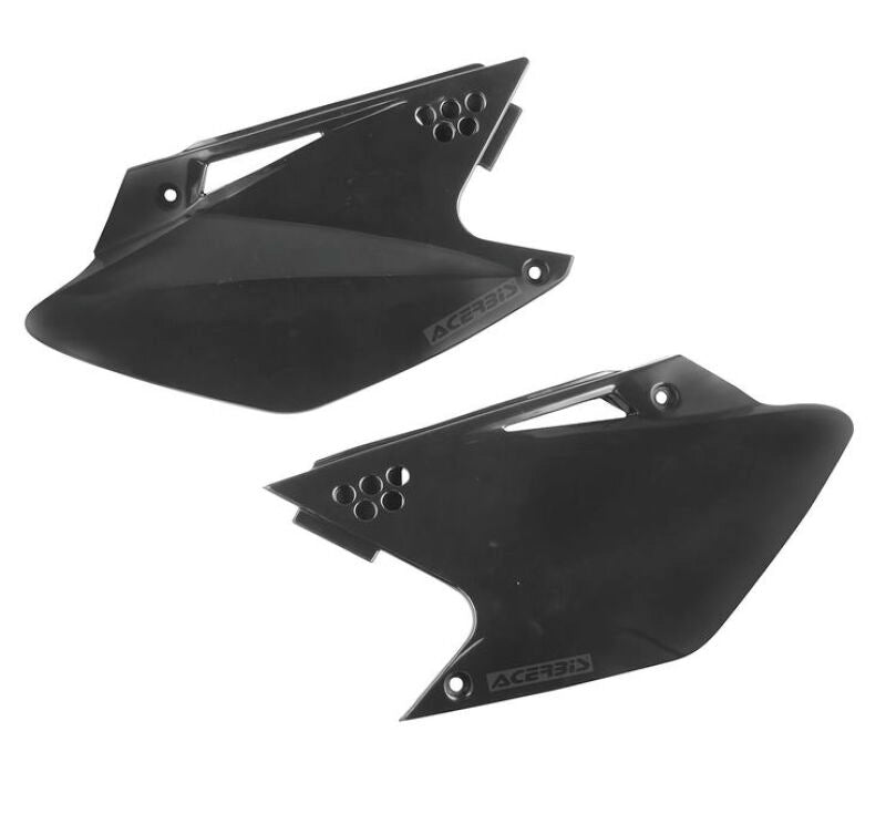 Acerbis Kawasaki KX250F Side Panels - Black (2006-2008) | Powersports Replacement Parts