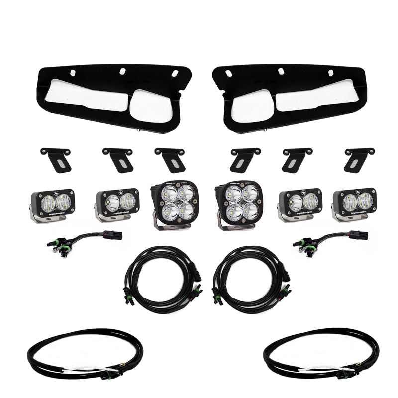 Baja Designs 2021+ Ford Bronco Fog Pocket Kit with Upfitter for Sportsmen Models