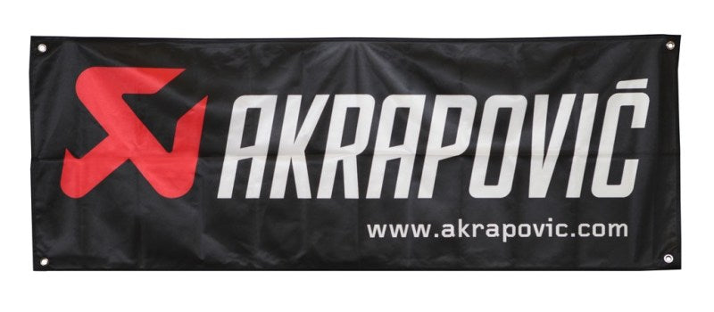Akrapovic Flag Size 140 x 52 for Automotive Applications - Part Number 800360