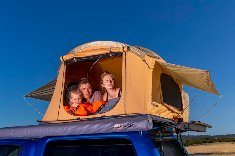 ARB Flinders Rooftop Tent with Ladder, Mattress, and USB Charging Port