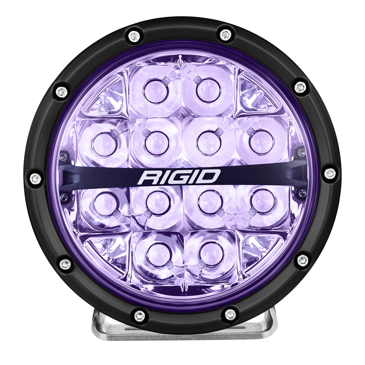 RIGID 360 Series 6-inch Spot RGB/2 RGBW LED Light Cover for Truck and Off-Rroad Vehicles
