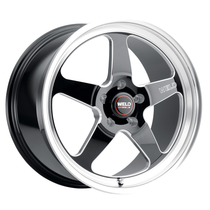 Weld S106 20x9.5 Ventura Alloy Wheel with Gloss Black Finish, 6 Lug, 6x139.7 Bolt Pattern, and ET28 Offset