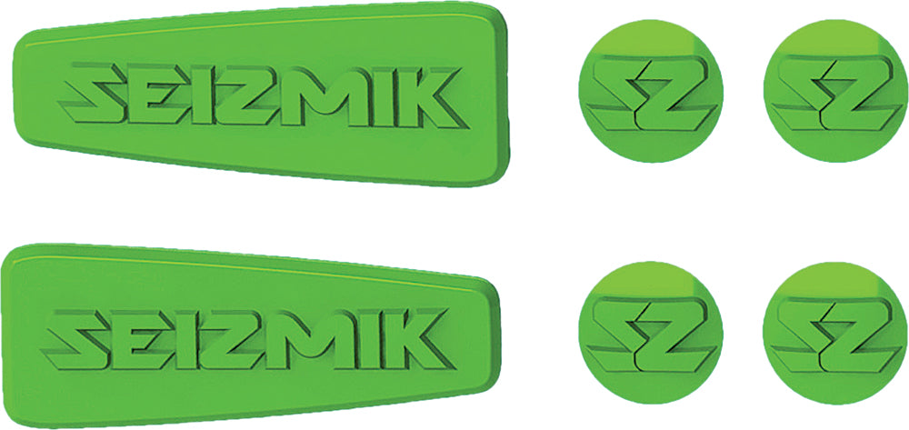 SEIZMIK Pursuit Mirror Accent Set (Green) for ATV/UTV Side Mirrors