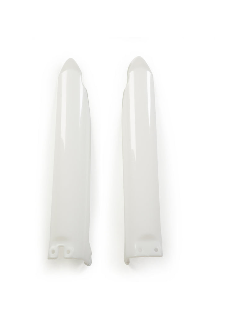Acerbis Kawasaki KX125/250/500 Lower Fork Cover Set - Natural | Fits 1994-2003 Models
