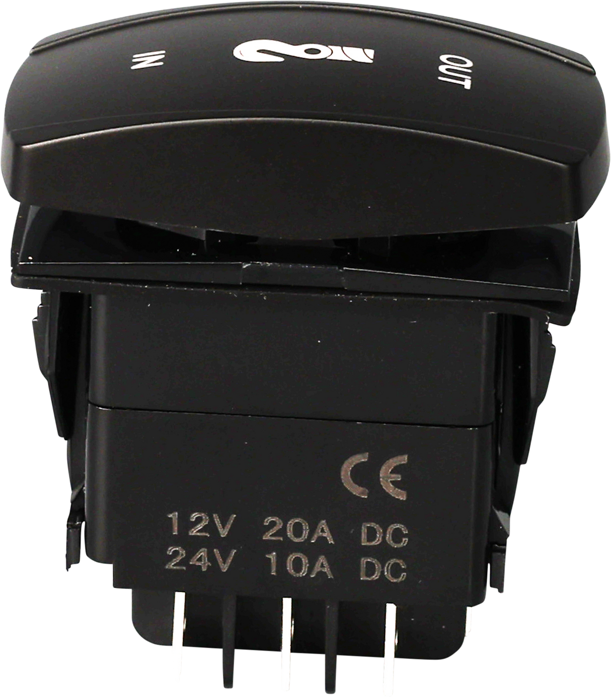 Open Trail SM106-019 Momentary LED Winch Switch Pro Backlit - Fits Jeep Wrangler, Toyota Tacoma, Ford F-150