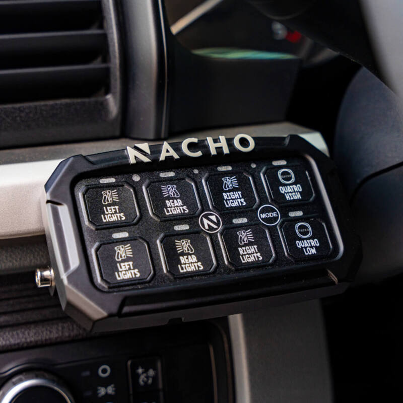 Nacho Offroad Technology NAC11SW 8-Switch Auxiliary Accessory Control System