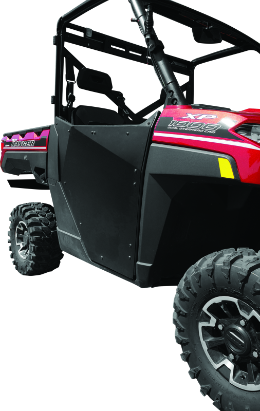 DragonFire Racing Polaris Ranger XP 1000 UTV Doors (Part #521539) – Complete Front and Rear Door Kit with Industry-Leading Latch System