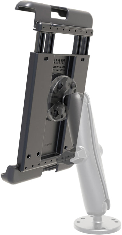 RAM Tab Tite Spring Loaded Holder for 8-Inch Tablets – Universal Fit for Motorcycles, ATVs, and RVs – Model RAM-HOL-TAB29U