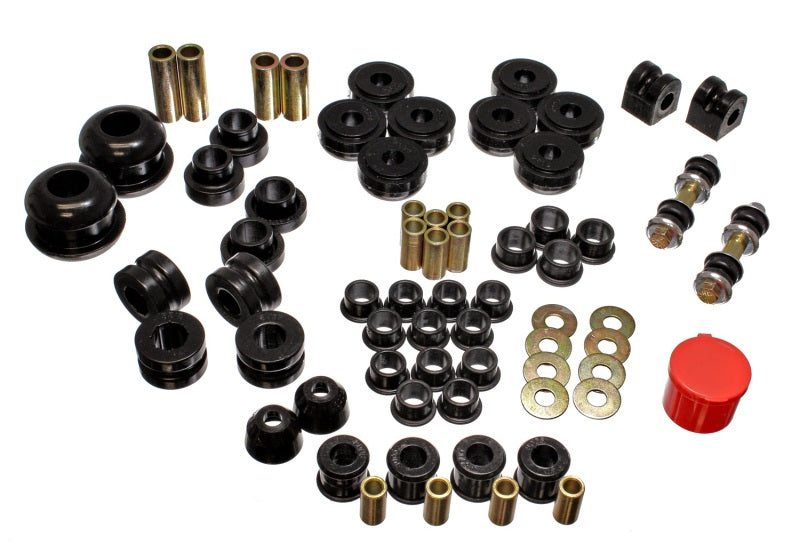 Energy Suspension Hyper-Flex Master Bushing Set for 1995-1999 Dodge Neon, FWD – Black
