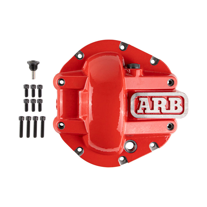ARB D44 Differential Cover - Red for Jeep Wrangler (2004-2006) | Heavy Duty Off-Road Protection