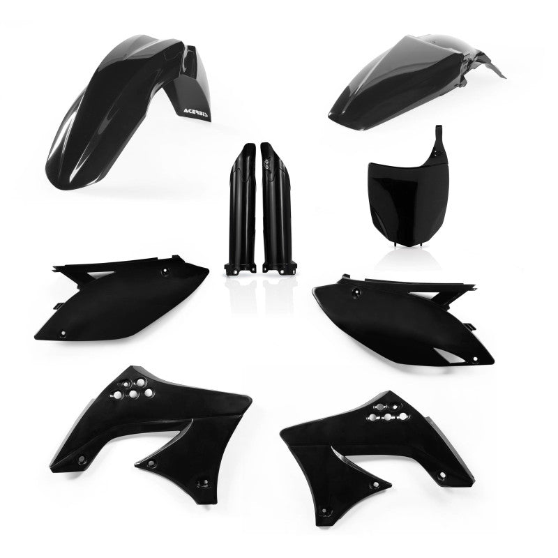 Acerbis Kawasaki KX450F Full Plastic Kit 2009-2011 - Black - Part #2198060001