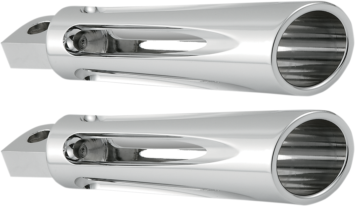 ARLEN NESS Foot Pegs - Deep Cut - Chrome 06-470