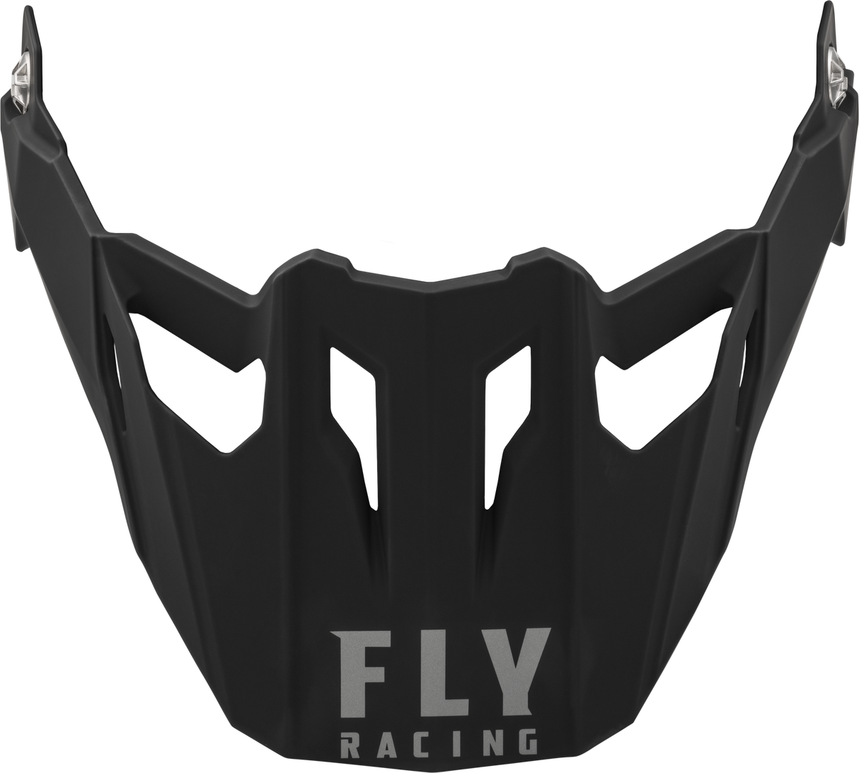Fly Racing Trekker Solid Helmet Visor Matte Black for Off-Road Motorcycles