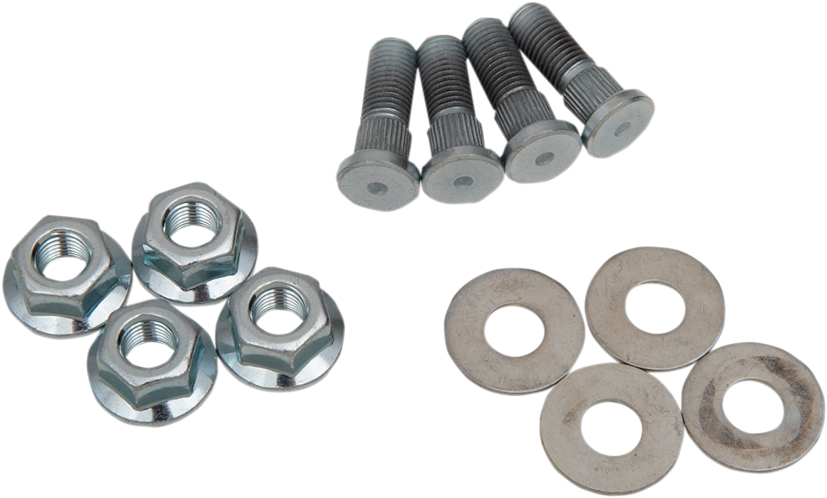 MOOSE OFFROAD Wheel Stud/Nut Kit - Front/Rear - '03-'14 Kawasaki 85-1034