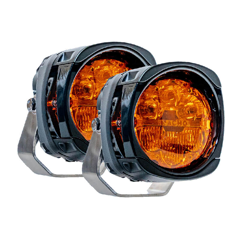 Nacho Offroad Technology Quatro Amber Light SAE Combo - Automotive LED Light for Off-Road Vehicles