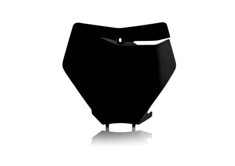 Acerbis Front Number Plate for KTM 125-450 XC, SX, SX-F, XC-F, and XC-TPI Models (2019-2022) - Black