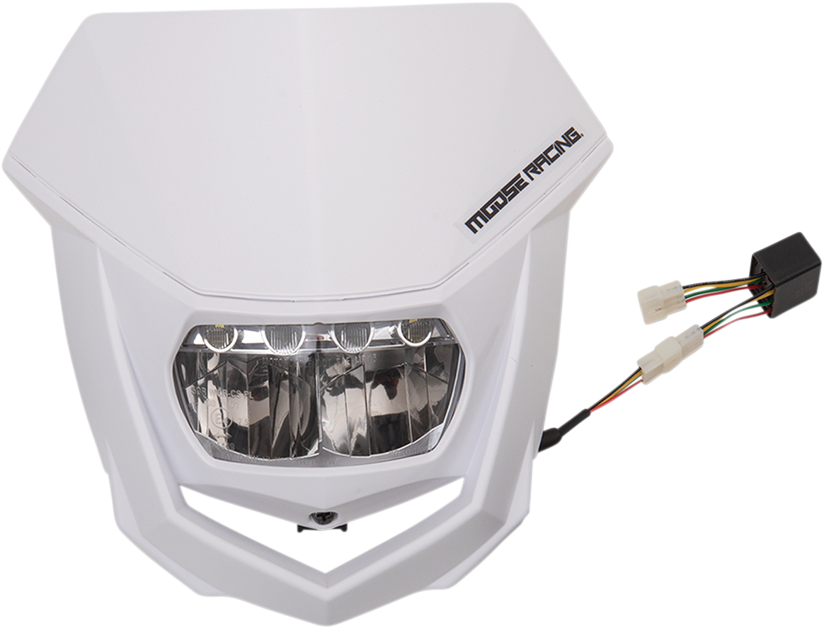 MOOSE OFFROAD Halo LED Headlight - White 8667100008