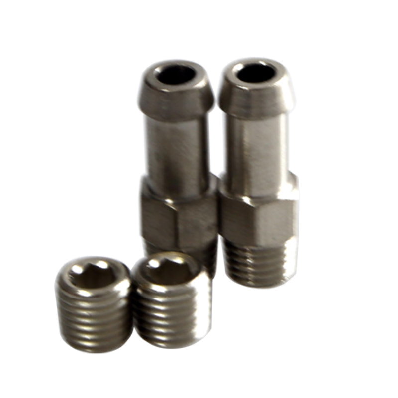 Turbosmart WG38/40/45 1/16NPT Hose Barb Fittings – Compatible with UltraGate38, CompGate40, HyperGate45 External Wastegates
