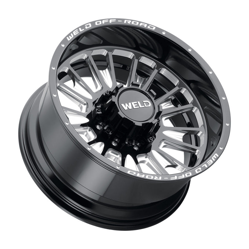 Weld Off-Road W121 20x10 Scorch Gloss Black Off-Road Wheel with 6x135 and 6x139.7 Bolt Patterns