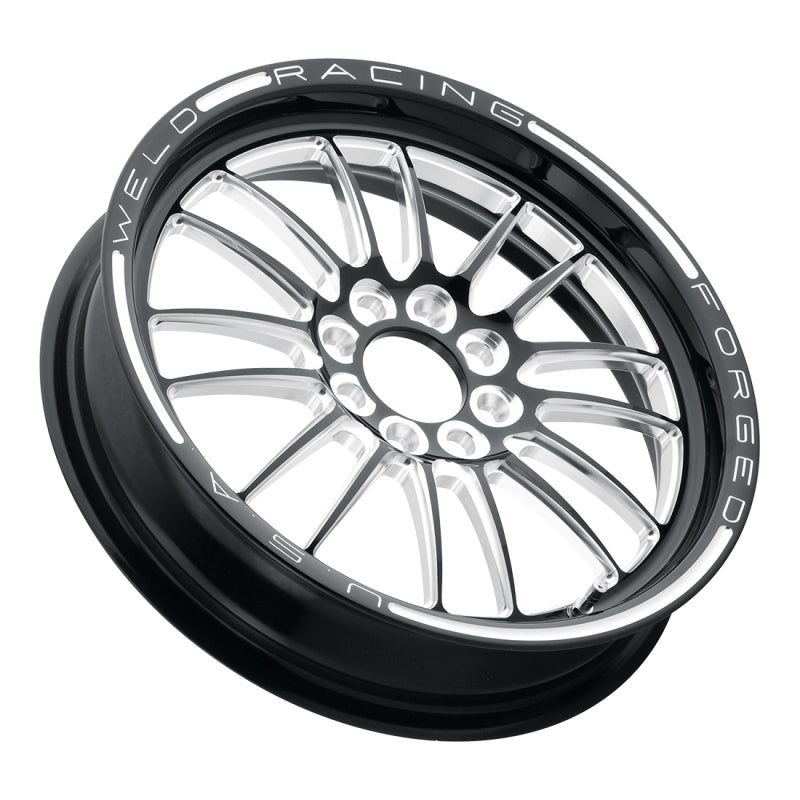 Weld Tuner Import 15x3.5 Inch Black Wheel - 4x100mm Bolt Pattern, 2.25 Inch Backspacing