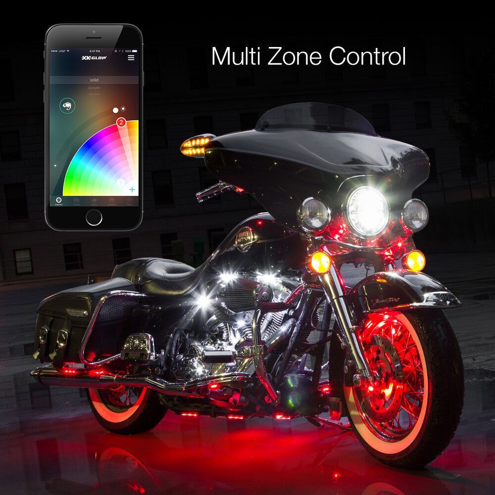 Bluetooth App Controller for 12V RGB LED Lights | XK Glow