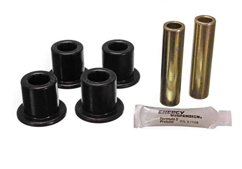 Energy Suspension Jeep Frame Shackle Bushing Set - Black | Part #: 2.2120G | Fits 1988-1995 Jeep Wrangler