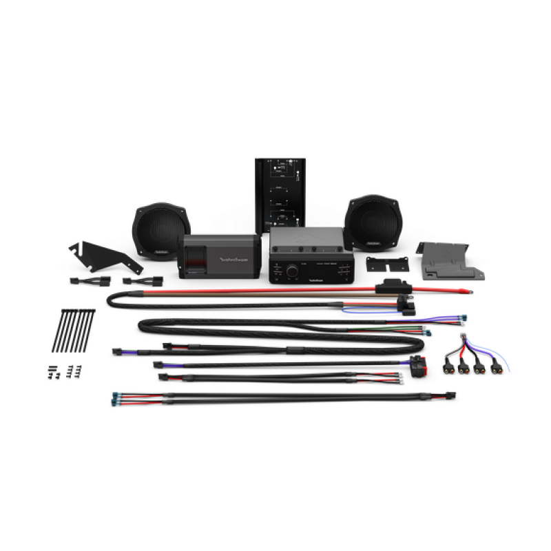 Rockford Fosgate PMX Stage 2 Audio Kit for Harley-Davidson Street Glide 1998-2013 - Model HD9813SG-PMX-STG2