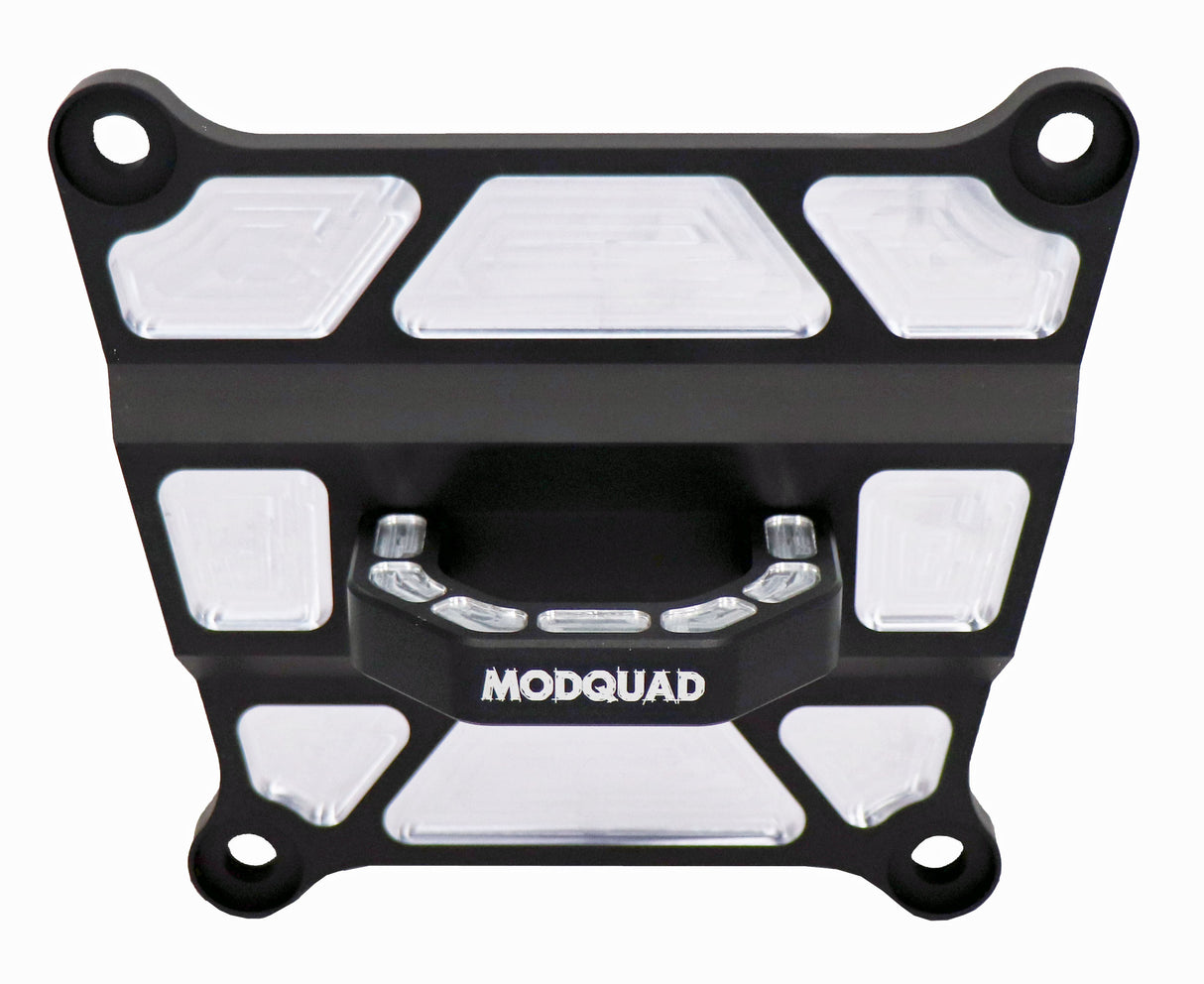 MODQUAD H-TALON-RDH-BLK Rear Differential Plate with Hook for Honda Talon 1000 Series