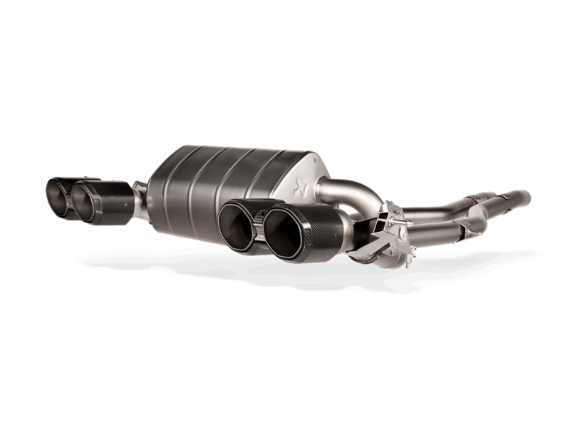 Akrapovic Slip-On Line Exhaust for 2023 BMW M2 G87 Titanium with Optional Tips