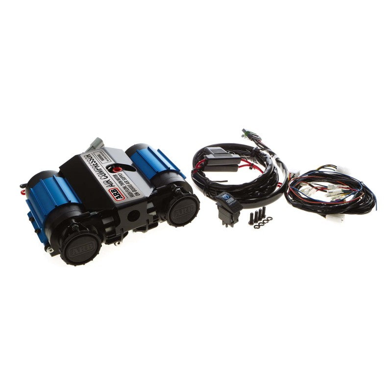 ARB Compressor Twin 24V - High-Volume On-Board Air Compressor Kit for Off-Road Vehicles