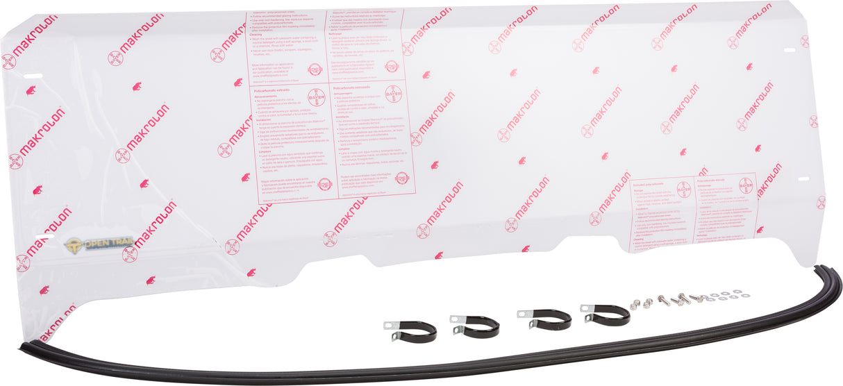 Open Trail Half Windshield for Polaris Ranger Crew 800/900 & 2010-2012 Models