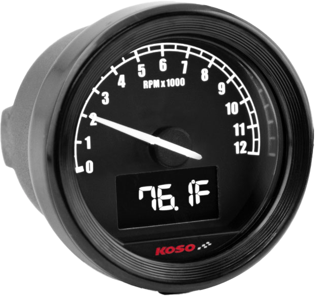 KOSO BA086101 Tnt 05r D48 Tachometer with Vehicle Fitment for Select Motorcycles