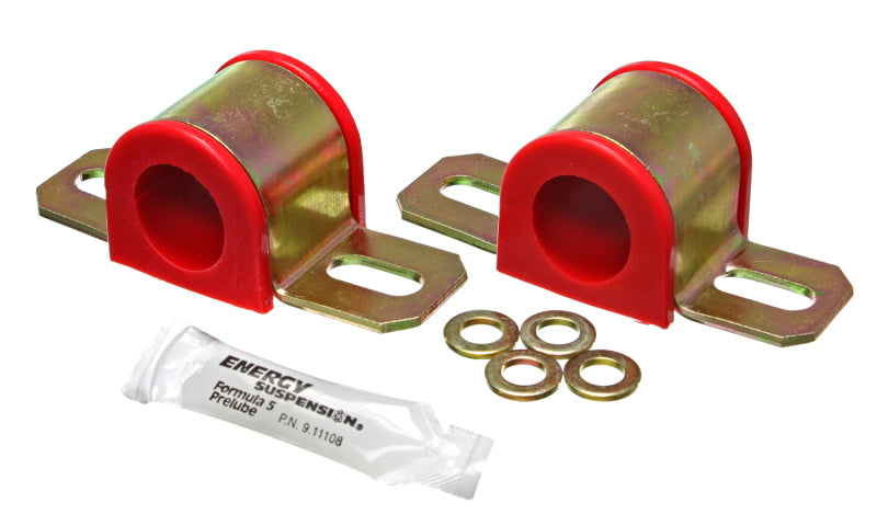 Energy Suspension 9.5130R Polyurethane Sway Bar Bushings for 28mm Bars – Red, Front or Rear Fitment