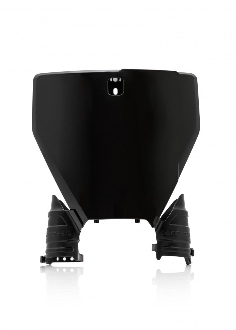 Acerbis Raptor Front Number Plate for Husqvarna 125-450 TC/TX/FX/FC (2019-2022) - Black