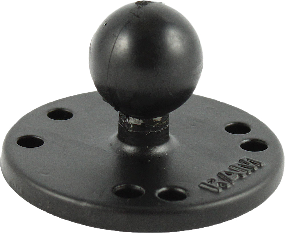 RAM-B-202U 2 7/16 inch Diameter Base with 1 inch Ball Mount for Recreational Vehicles