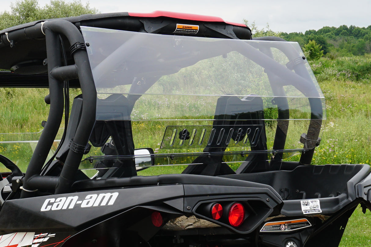 SPIKE Rear Windshield for Yamaha YXZ 1000 R Series - Durable Polycarbonate Shield