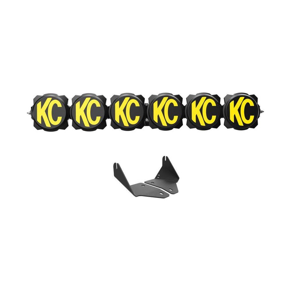 Polaris RZR Pro XP / Turbo R 39" Pro 6 Gravity LED Light Bar System | KC HiLites