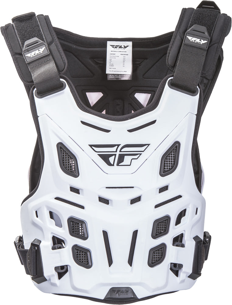 Fly Racing CE Revel Race Roost Guard White for ATV and Off-Road Motorcycles