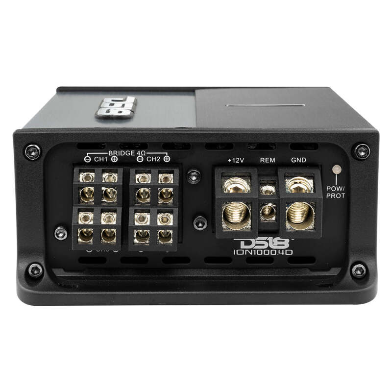 DS18 ION1000.4D 4-Channel Car Amplifier - 4 x 500W RMS at 4 Ohm, Vehicle Fitment: Car, SUV, Truck