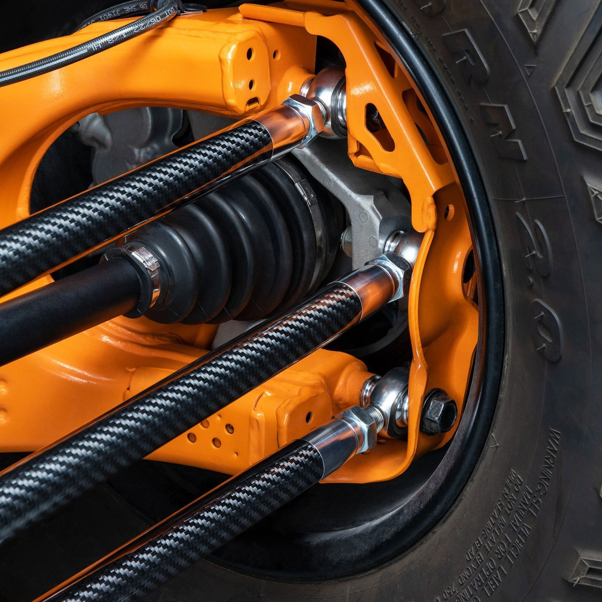 Can Am X3 Carbon Fiber Radius Rods | Evolution Powersports