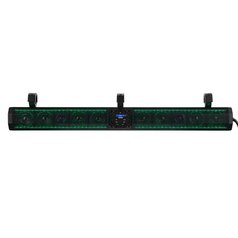 DS18 SB37BTXRGB 37-Inch Marine-Grade Bluetooth Soundbar with RGB Lighting and 200W RMS for Powersports Vehicles