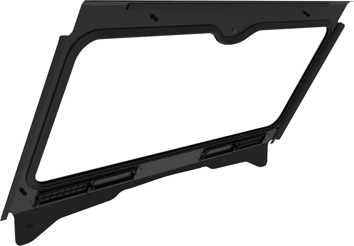 KOLPIN Glass Windshield for Honda Pioneer 1000 Models - Durable, Seamless Fit with Dual Vents