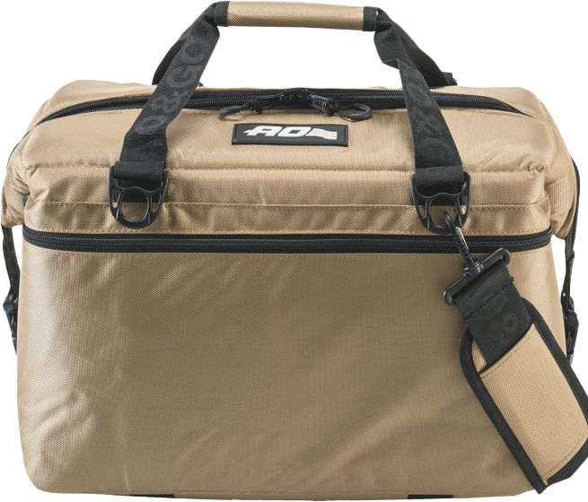 AO Coolers 24 Pack Ballistic Tan Insulated Cooler for Off-Road Vehicles and Outdoor Adventures
